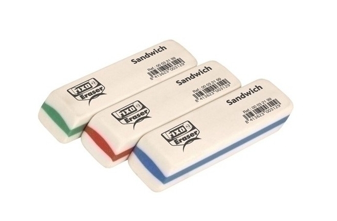 GOMA BORRAR FIXO 00032199 SANDW.75x23x12