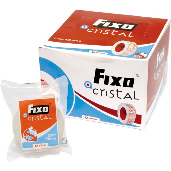 CINTA ADHES.FIXO CRISTAL 33x19 75093300,