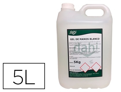 GEL DE MANOS DAHI 154370/PCH116-DJ 5L