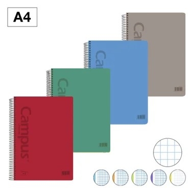 CUADERNO CAMPUS A4/120H-90/CP-5 002768