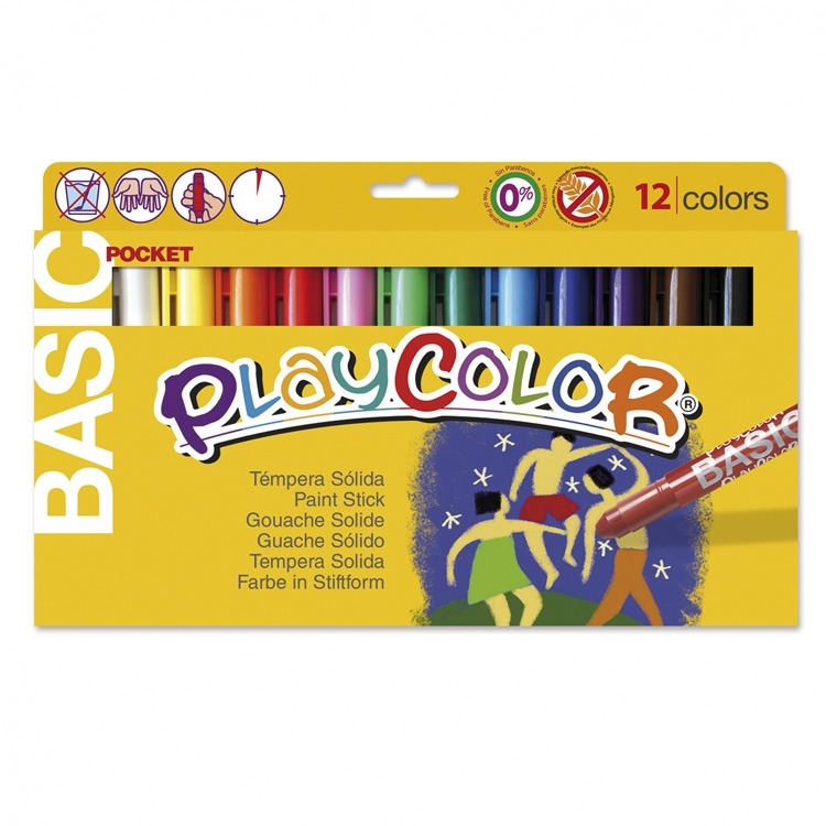 PLAYCOLOR BASIC POCKET 10521 12-colores