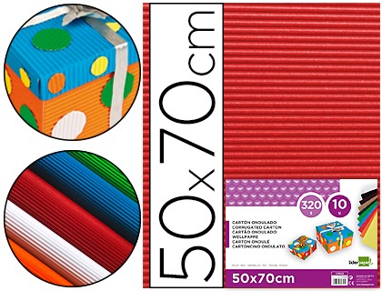 CARTON ONDULADO LD 37636/CN02 ROJO HOJA
