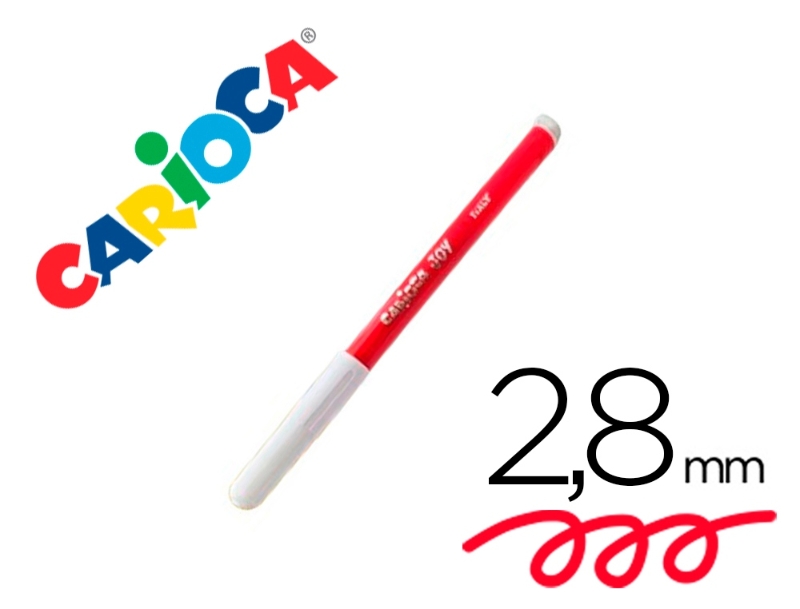 ROTULADOR CARIOCA JOY 172236/40617/3 ROJ