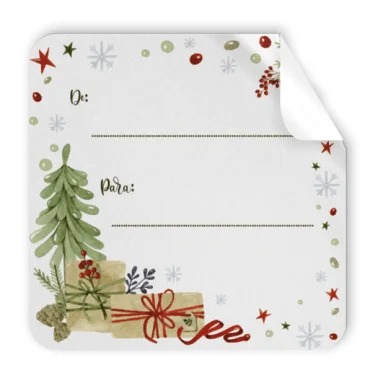 ETIQUETAS NAVIDAD ARGUVAL 028403/48588 R