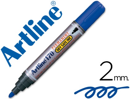 ROTULADOR ARTLINE 25661/170-A AZUL PR2m