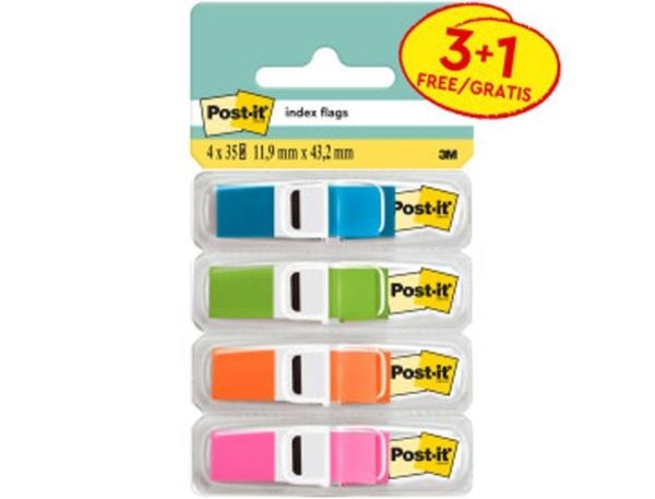 BANDERITAS POST-IT 39955/70005040152 3+1