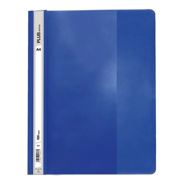 DOSSIER FASTENER A4 PLUS AZUL 180643