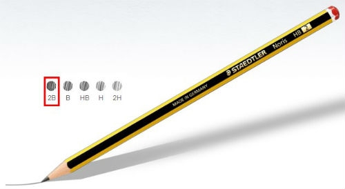 LAPIZ NORIS Nº0 2B STAEDTLER 120-0