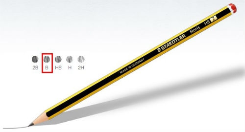 LAPIZ NORIS Nº1 B STAEDTLER 120-1