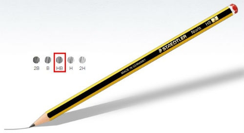 LAPIZ NORIS Nº2 HB STAEDTLER 120-2