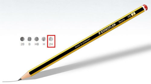 LAPIZ NORIS Nº4 2H STAEDTLER 120-4