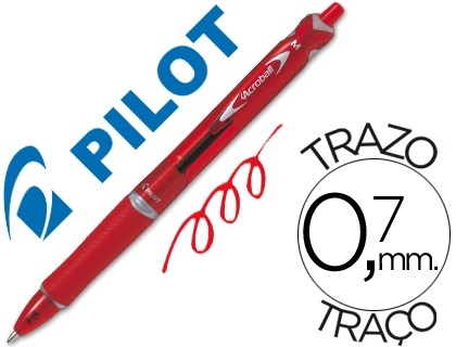 BOLIGRAFO PILOT ACROBALL ROJO 48676/NABR