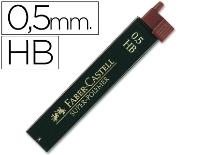 MINAS F.CASTELL 05 HB 120500 P/12unidade