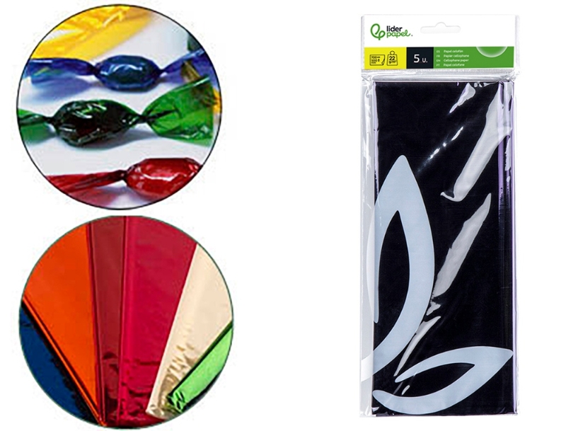 PAPEL CELOFAN 50x70cm LD 75023/CL13 VIOL