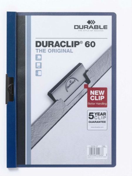 DOSSIER DURABLE DURACLIP 2209-07 AZUL OS