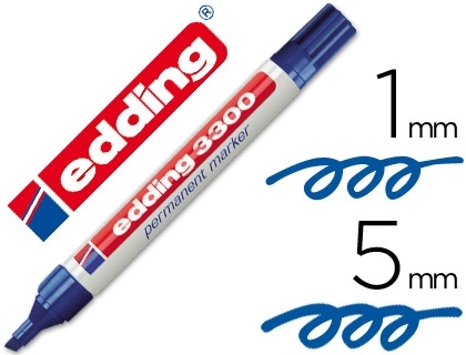 ROTULADOR EDDING 3300-03 AZUL P.BISELADA