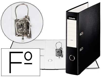ARCHIVADOR ESSELTE 42304 FºL75 NEGRO
