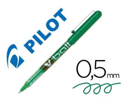 ROTULADOR PILOT VBALL 05 VERDE BL-VB5-G