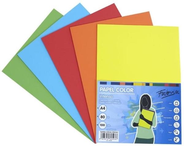 PAPEL A4 80 FABRISA SURT.FUE.16328 P/100