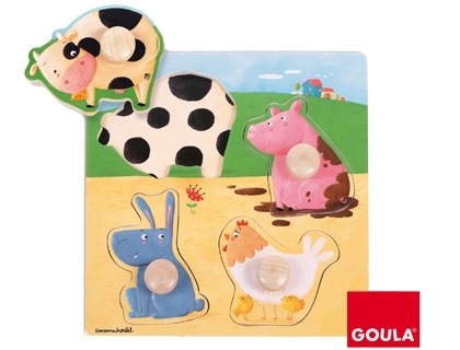 PUZLE GOULA MAD.4PIEZ.GRANJA 78114/53069