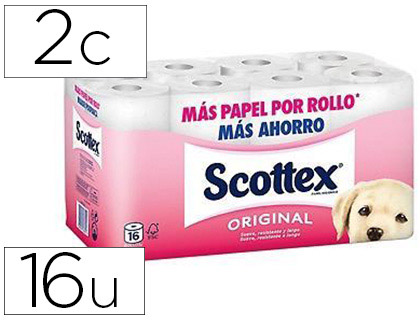 PAPEL HIGIENICO SCOTTEX 70002/17191 P/16