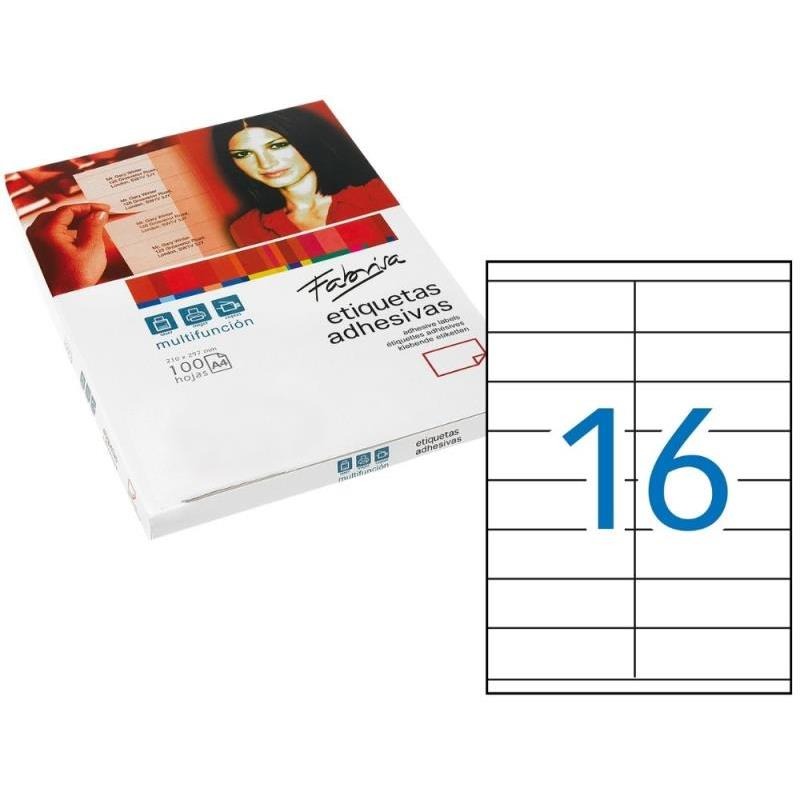 ETIQUETAS MULT.105x35 FAB.15312 C100