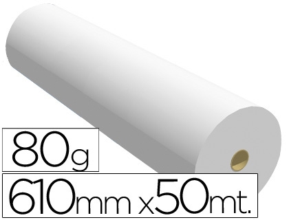 PAPEL CAD 610x50m 80 SJET 26856/7610508B