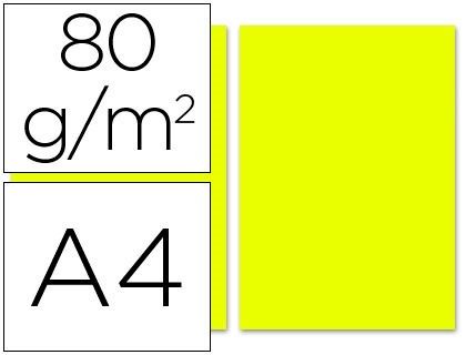 PAPEL A4 80gr AMA.LIM.LD 28249/PC46 P100