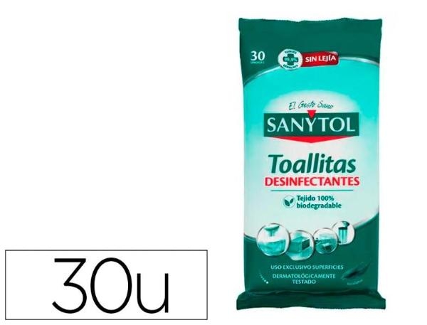 TOALLITA DESINFECTA.SANYTOL 160184/83613