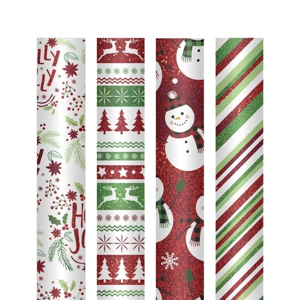 PAPEL REGALO NAVIDAD H01 070x4 003336, R