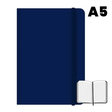 LIBRETA CAMPUS A5 HZ AZUL MARINO 003514