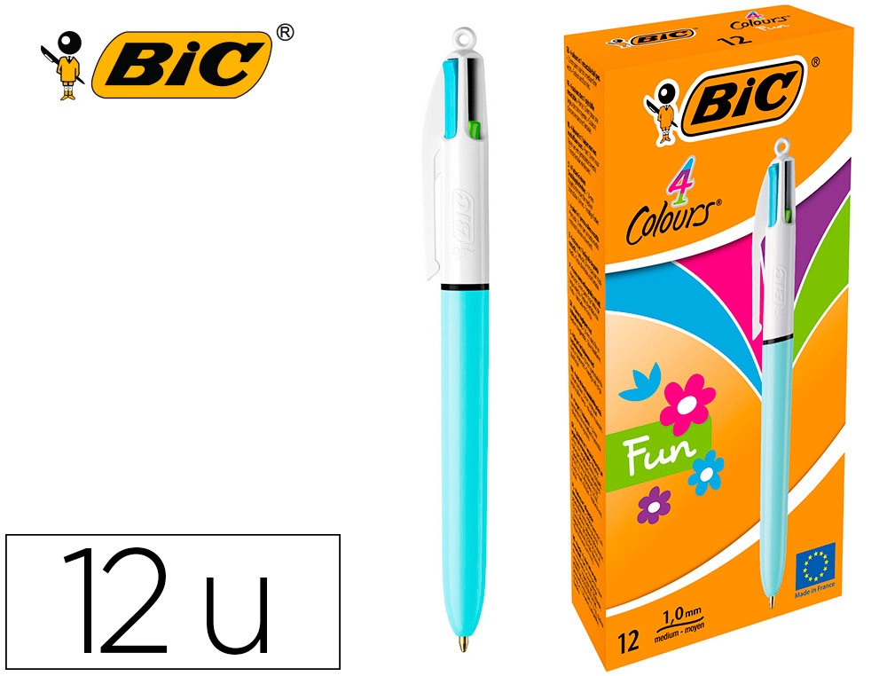 BOLIGRAFO BIC 4-COL.51900/982870 PASTEL