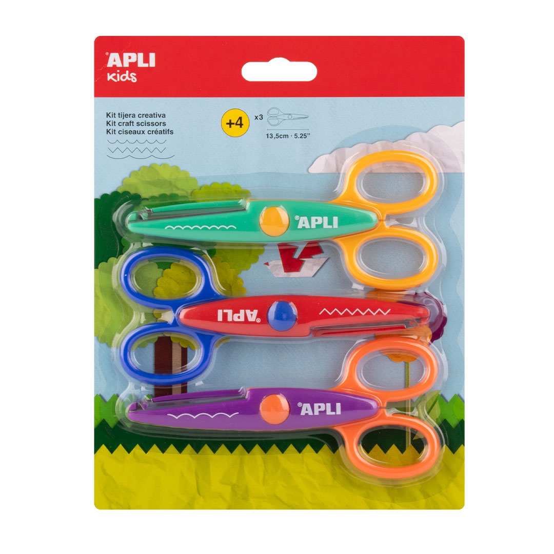 TIJERA APLI CREATIVA 20001 PACK 3 unidad
