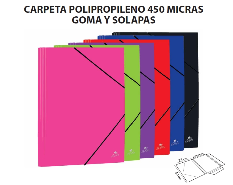 CARPETA POLIPR.Fº GOM/SOL.MM 1095PSU SUR