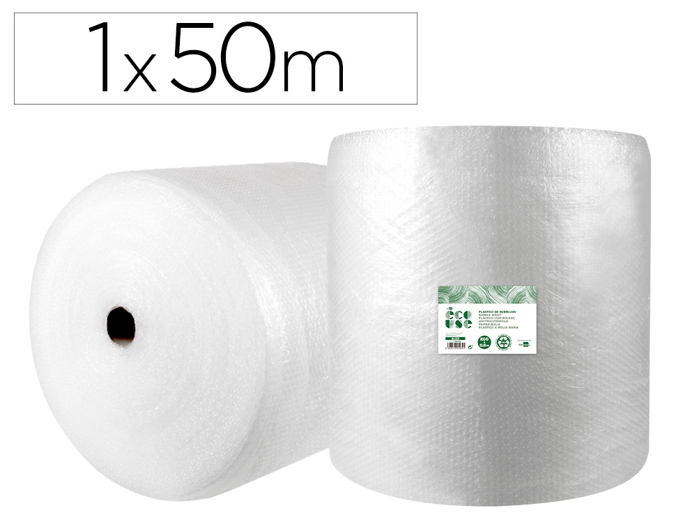 PLASTICO BURBUJA LD 1x50m 166168/BU25