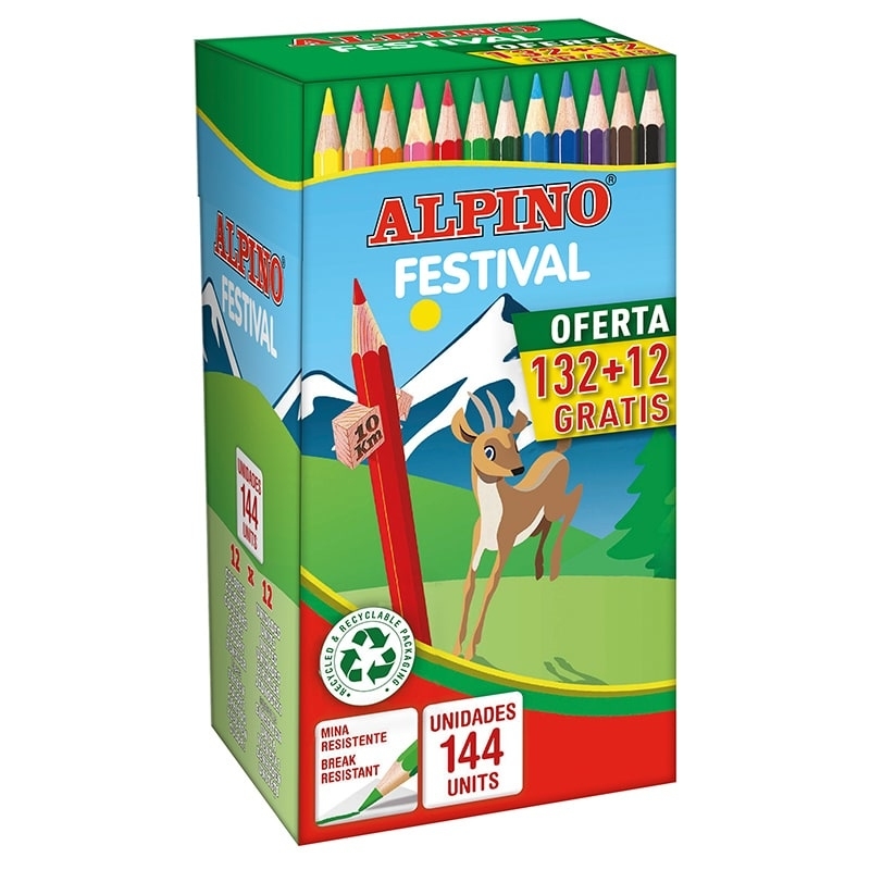 LAPIZ ALPINO C0131144 CAJA 144 unidades