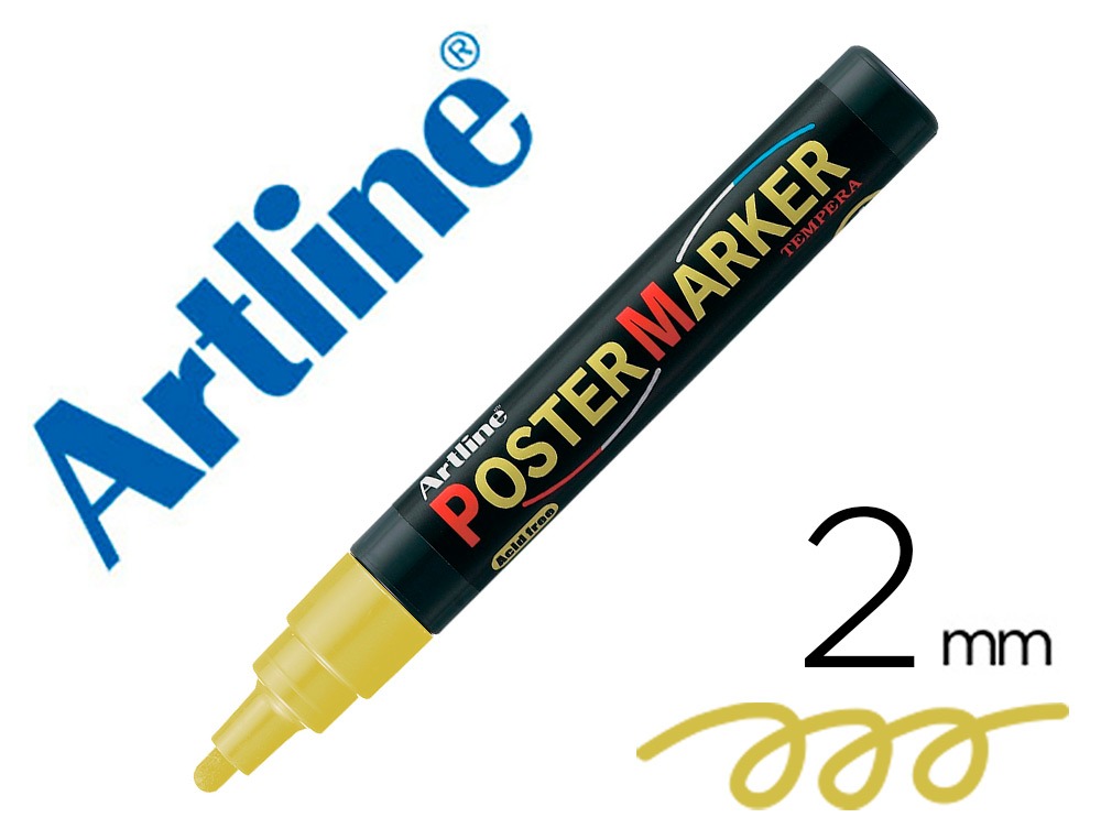 ROTULADOR ARTLINE POSTER 64612/ERP-4-ORO
