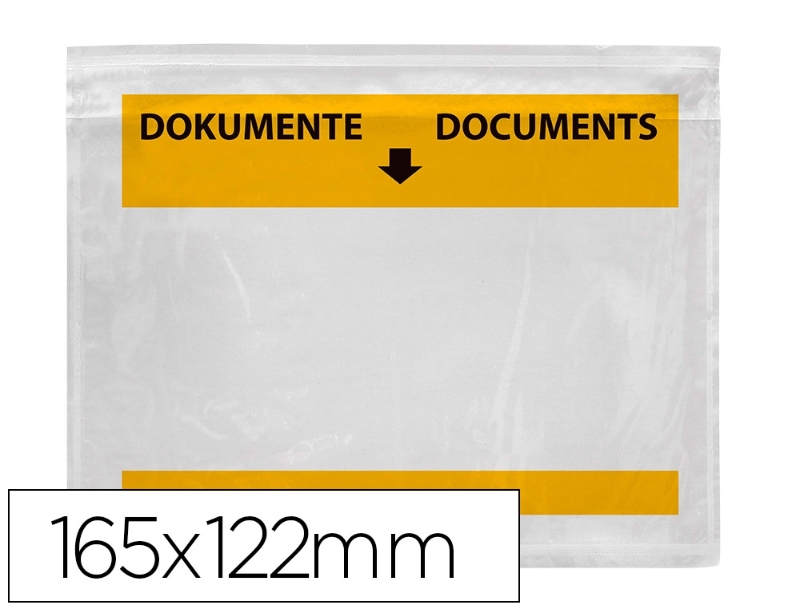 SOBRE DOCUFIX QC 72384/KF21724 165x122
