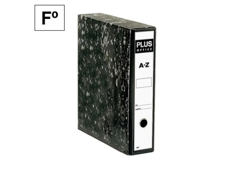 ARCHIVADOR PLUS FOLIO ANCHO JASPE.180092