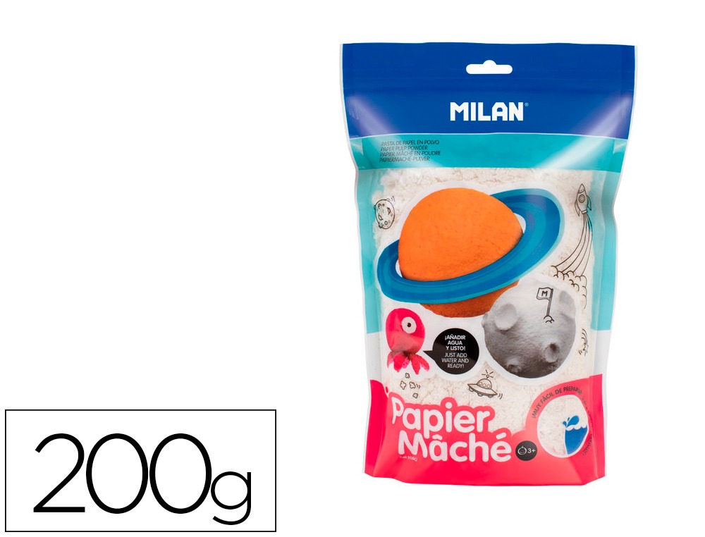 PAPEL MACHE MILAN 167314/91842 BLA.200gr
