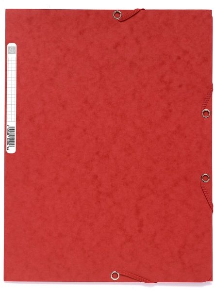 CARPETA CARTON A4 EXA.522249-55505E ROJA