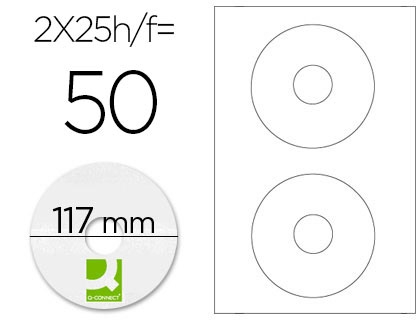 ETIQUETA CD QC 25202/KF01579 25H 50ETIQ
