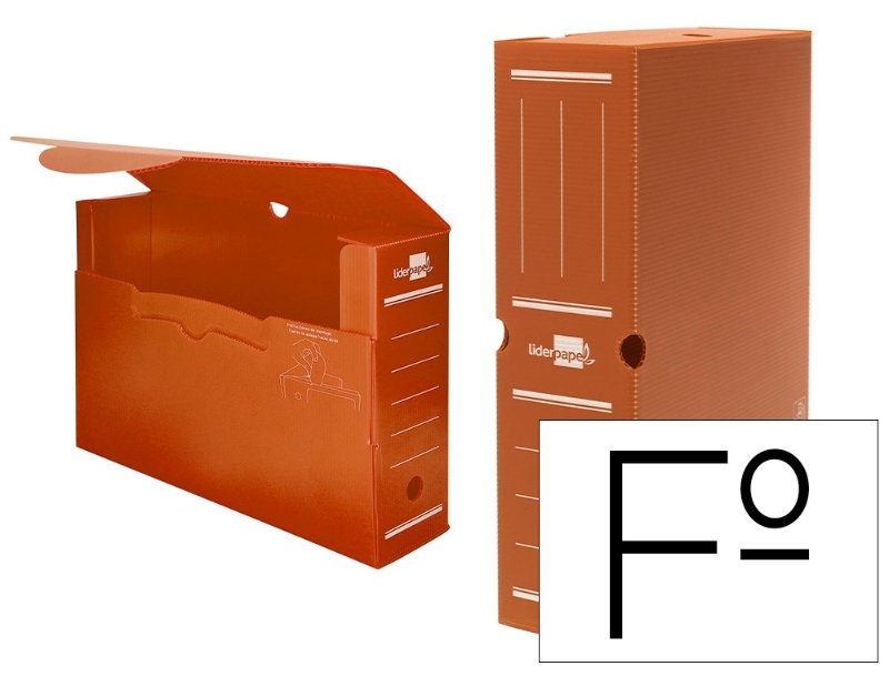 CAJA ARCH.DEF.LD Fº MARRON 16642/DF08