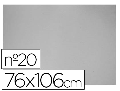 CARTON GRIS Nº20 76x106 1853/20, UNIDAD