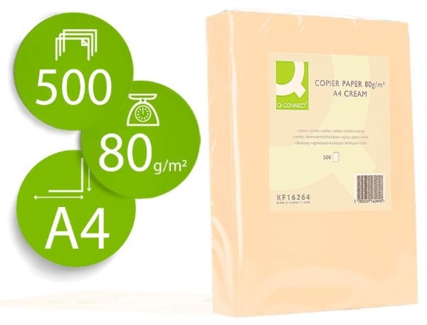 PAPEL COLOR QC A4/80/500 C.72053/KF16264