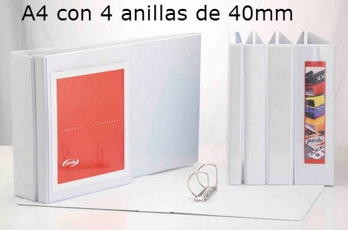 CARPETA CANG.BLAN.A4 4A-40 PARDO 244412