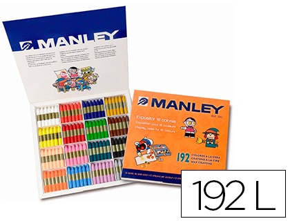 CERAS MANLEY 192 EXPOSITOR 12x16 COLORES