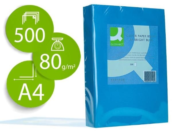 PAPEL COLOR QC A4/80/500 C.72058/KF01428