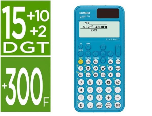 CALCULADORA CASIO CIENT.FX85SPXII AZUL