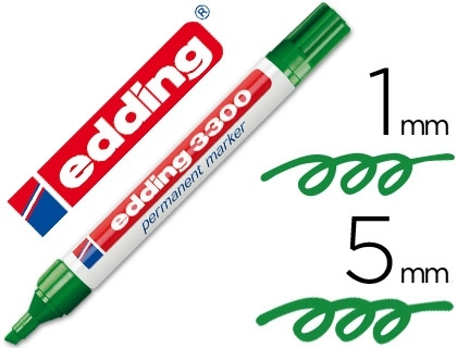ROTULADOR EDDING 3300-04 VERDE P.BISELAD